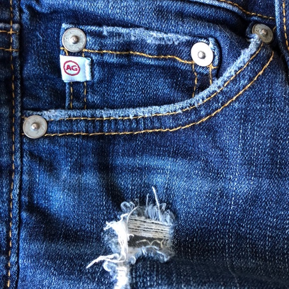 Adriando Goldschmied Distressed Skinny Ankle Jeans - Picture 12 of 14